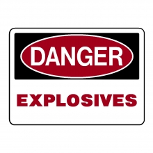 Danger Explosives